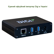 Концентратор Digi AnywhereUSB 2 Plus, dual USB 3.1 Gen 1 Ports, single 10M,100M,1G Ethernet (вітринний зразок), (AW02-G300)