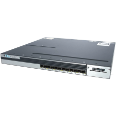 Комутатор Cisco Catalyst 3750X 12 Port GE SFP IP Services,  (WS-C3750X-12S-E)