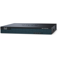Маршрутизатор Cisco C1921 Mod Rtr, 2 GE,2 EHWIC, 512DRAM, IP Base,  (CISCO1921/K9)