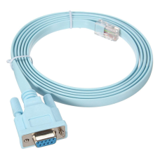 Кабель Cisco Console Cable 6ft with RJ45 and DB9F,  (CAB-CONSOLE-RJ45=)