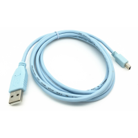 Кабель Cisco Console Cable 6ft with USB Type A and mini-B,  (CAB-CONSOLE-USB=)